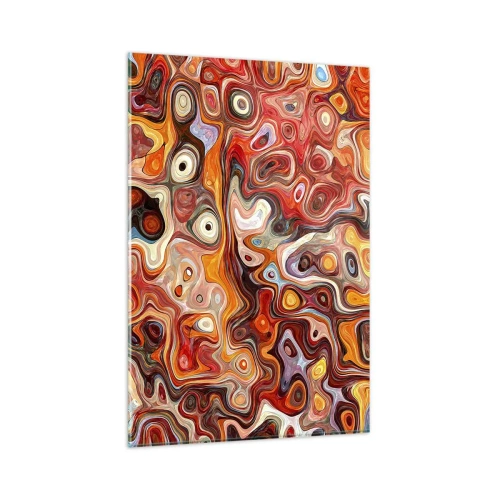 Üveg kép - Hogyha a diók a mézben olvadnának - 80x120 cm