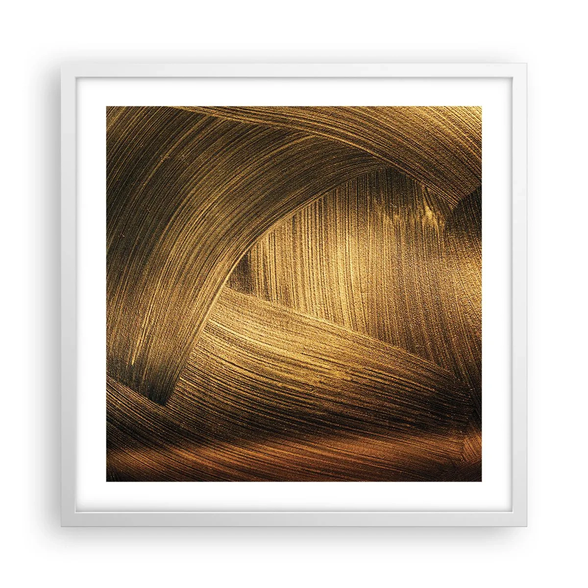 Poszter fekete keretben - Egy arany labirintusban - 50x50 cm