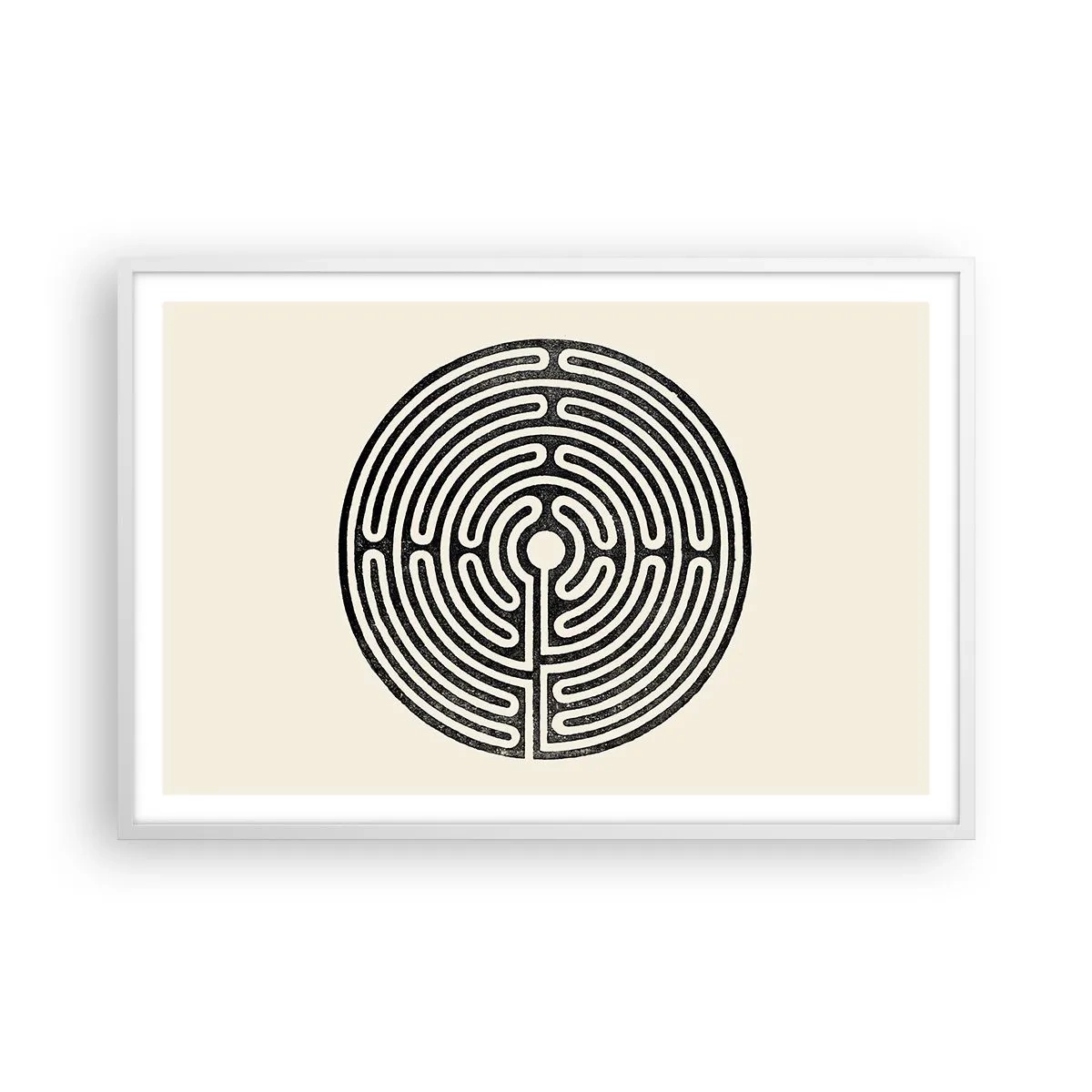 Poszter fekete keretben - Titokzatos rend - 91x61 cm