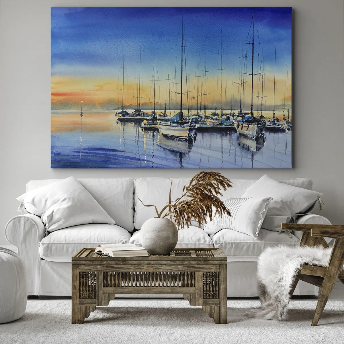 Vászonkép - Egy szép nap vége - 70x50 cm