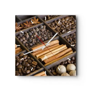 Falióra, Óra - Az aromák kincsesbányája - 30x30 cm