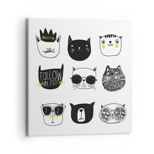 Vászonkép - Mindenki más - 70x70 cm