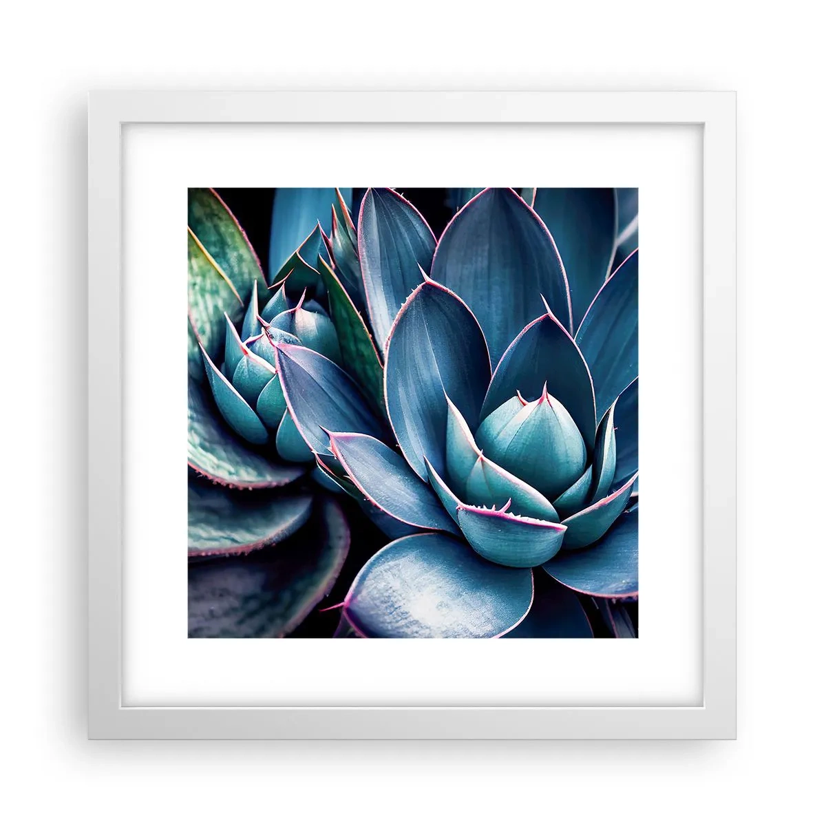 Poszter fekete keretben - Életerő - 30x30 cm