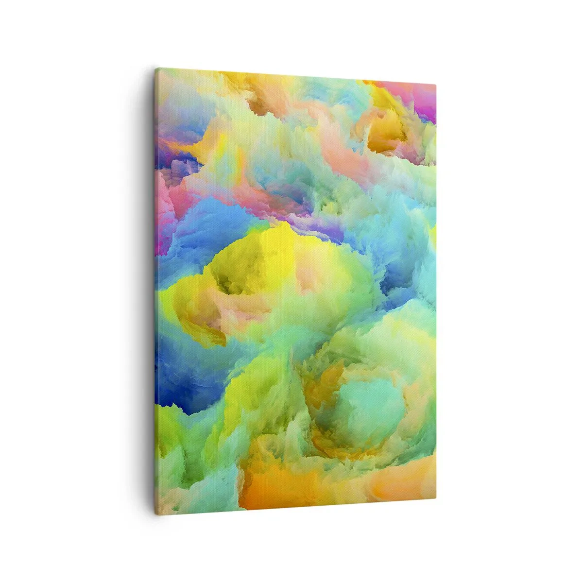 Vászonkép - Szivárványos pehely - 50x70 cm