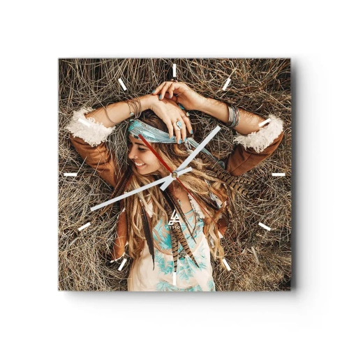 Falióra, Óra - Útban a szerelem nyara felé - 30x30 cm