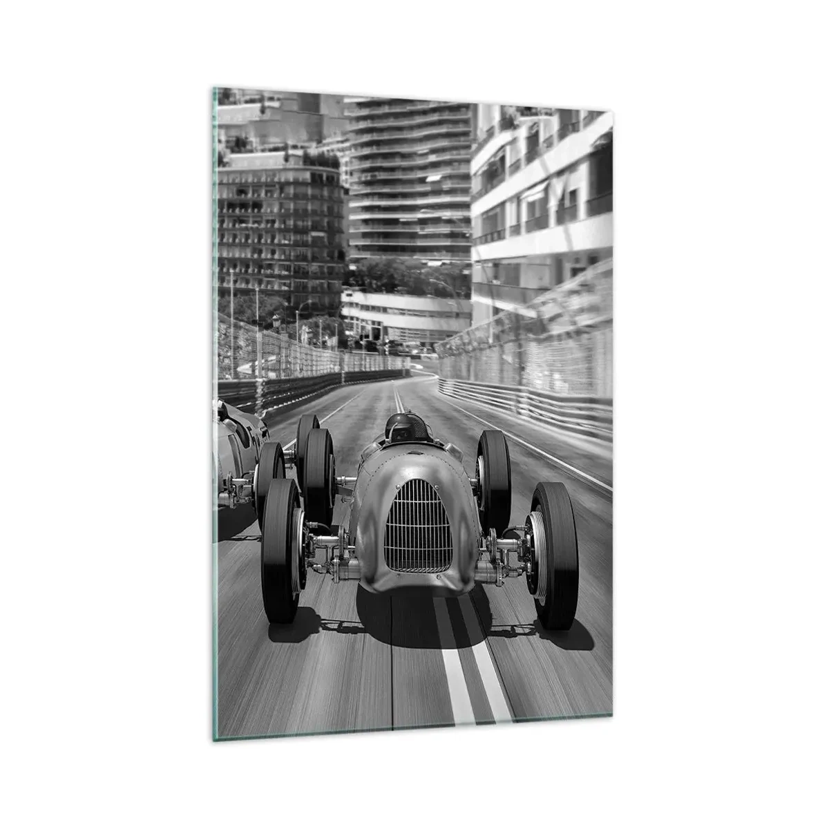 Üveg kép - Réges-régen Monte Carlóban - 80x120 cm