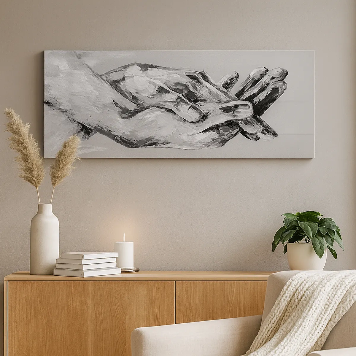 Vászonkép - Kezdet… - 30x30 cm