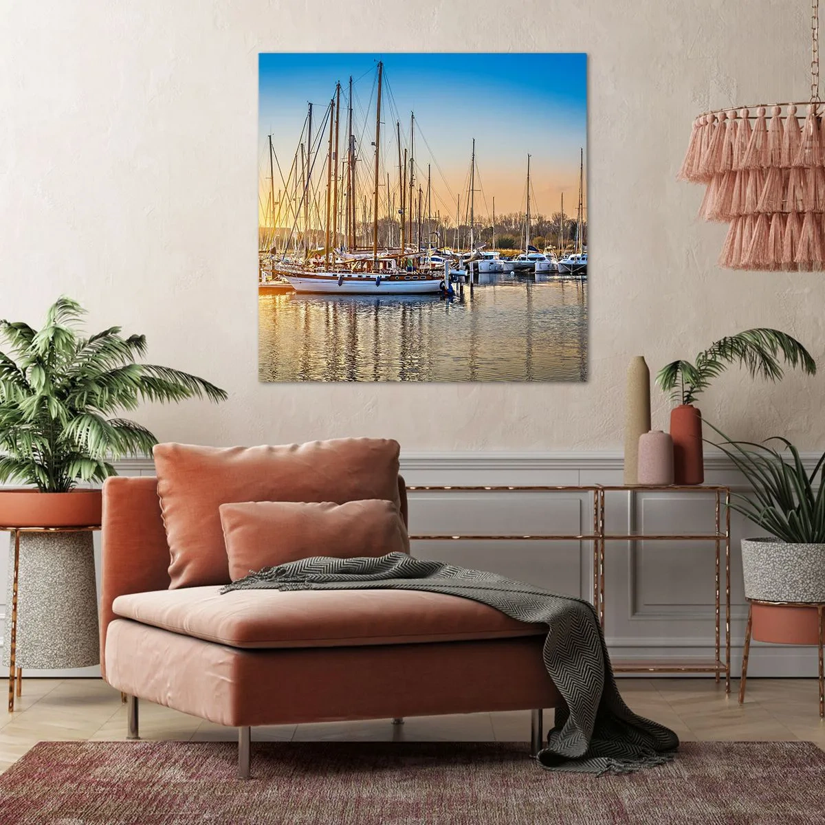 Vászonkép - A szél is kell aludjon - 60x60 cm