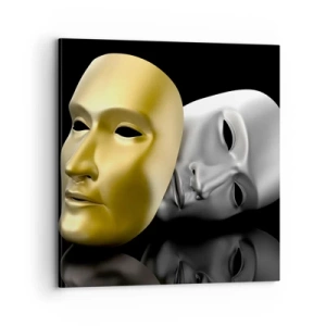 Vászonkép - Az élet színház - 70x70 cm