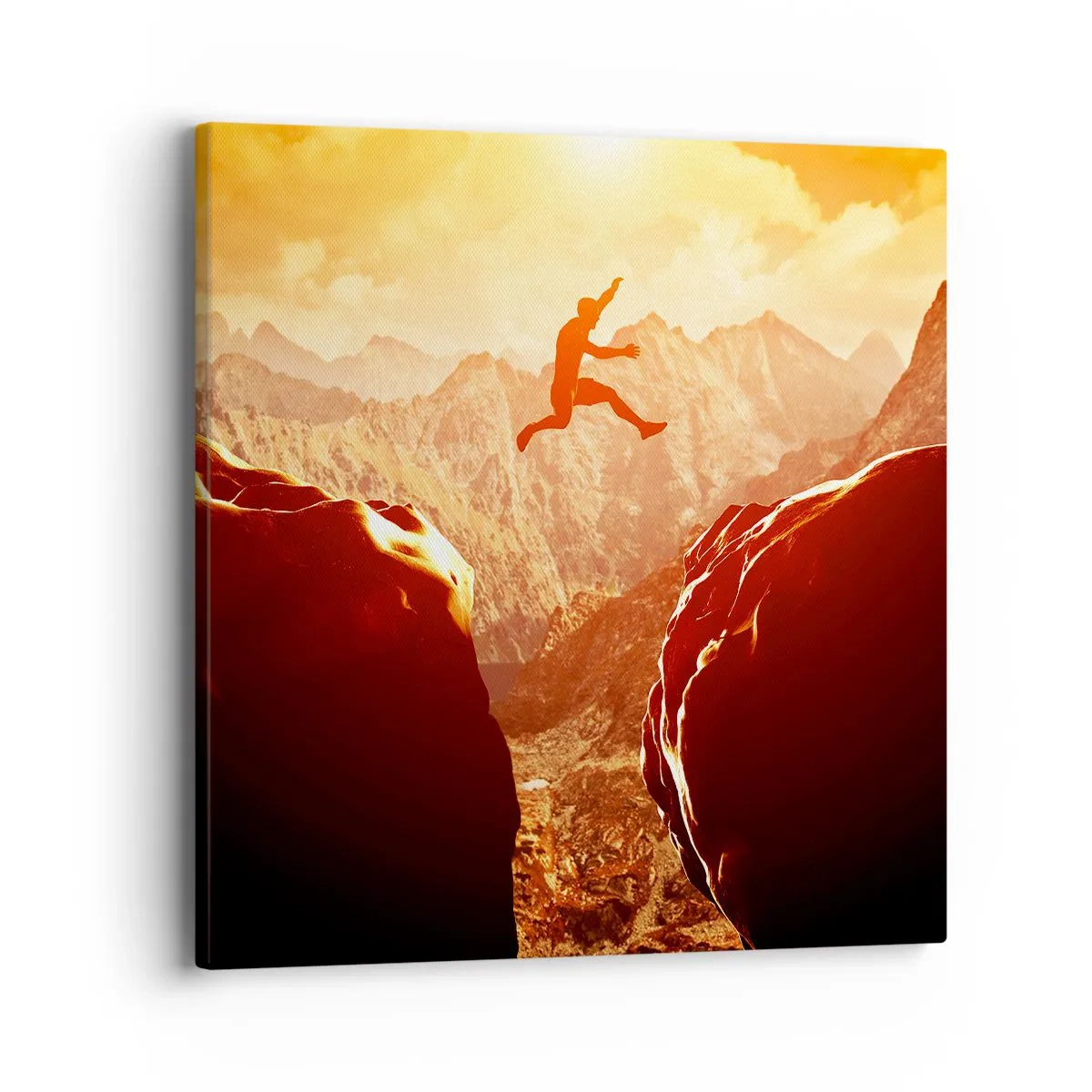 Vászonkép - Átlépve a határokat - 40x40 cm