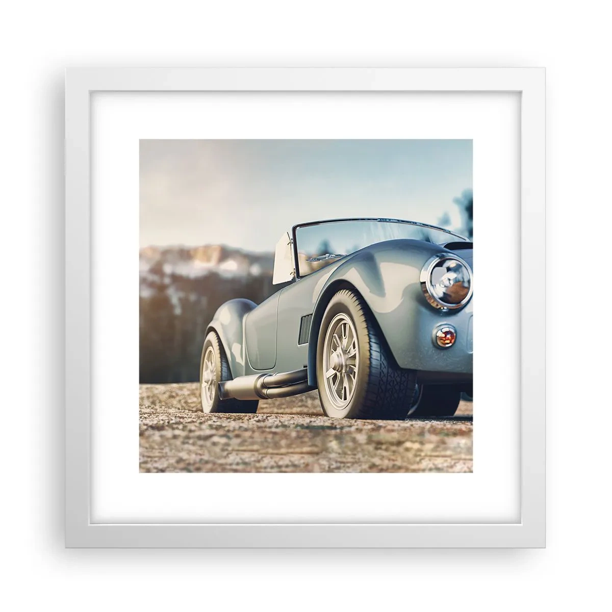 Poszter fekete keretben - Mert a stílus számít - 30x30 cm