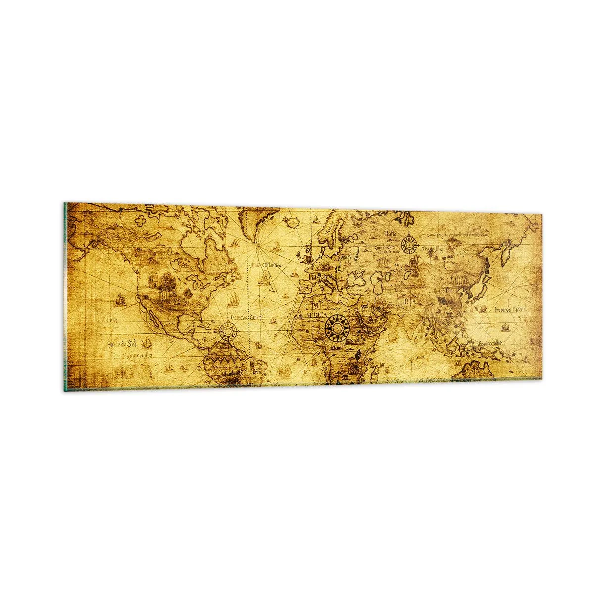 Üveg kép - Furcsa ez a világ - 90x30 cm