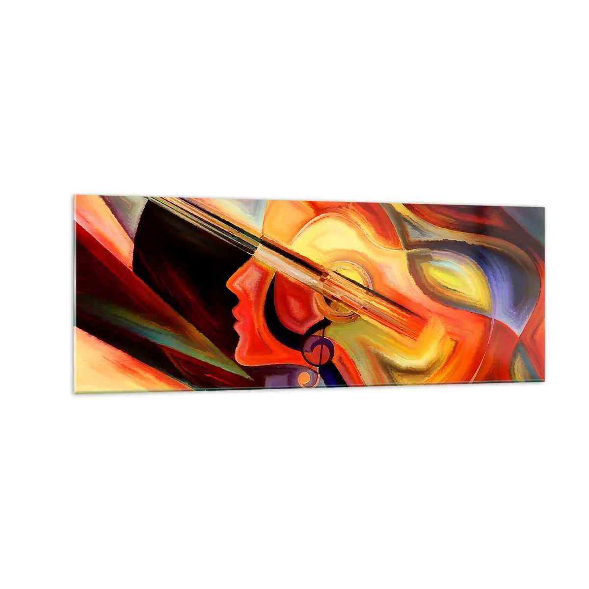 Üveg kép - Minden stimmel - 140x50 cm