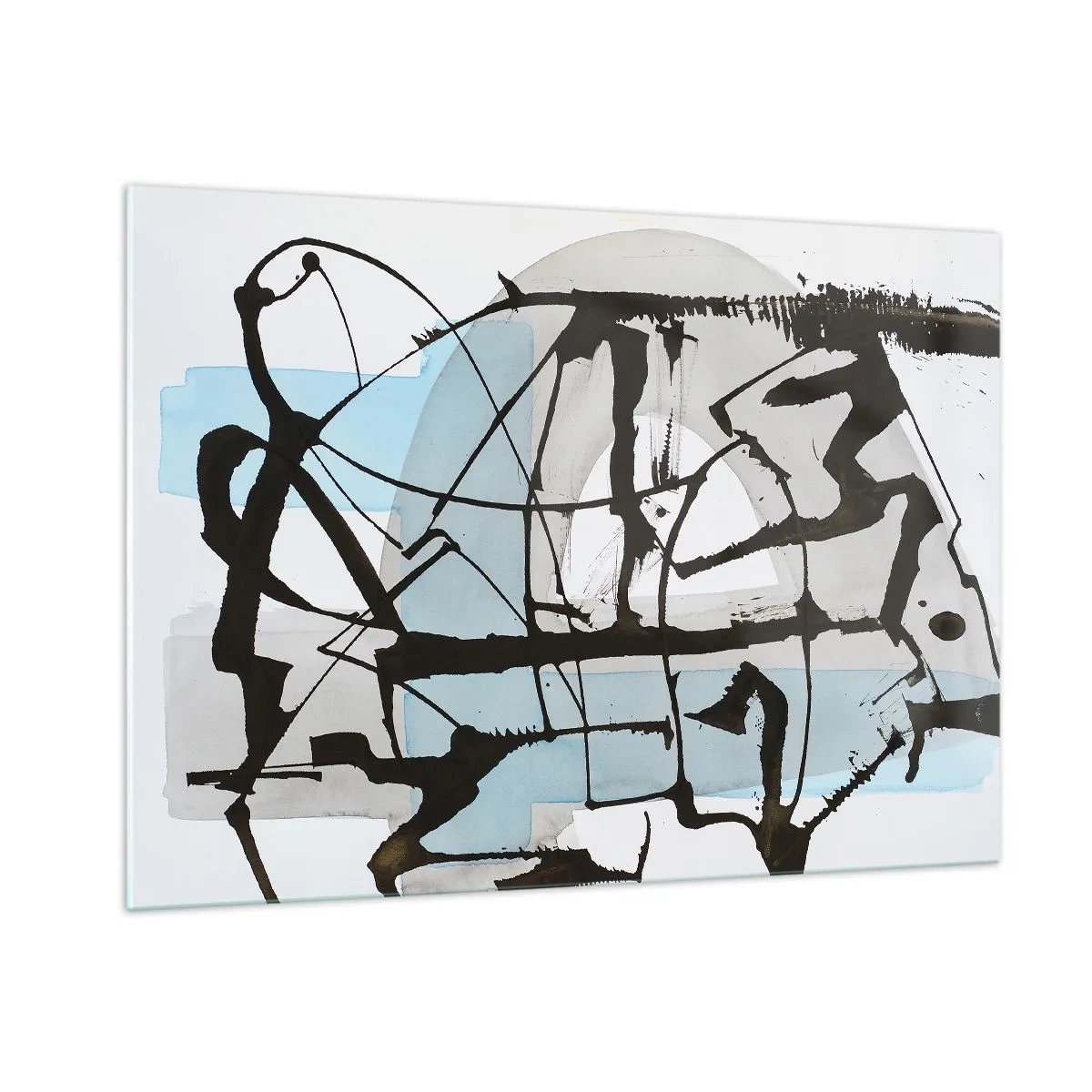 Üveg kép - Mindennek ellenére kék - 100x70 cm