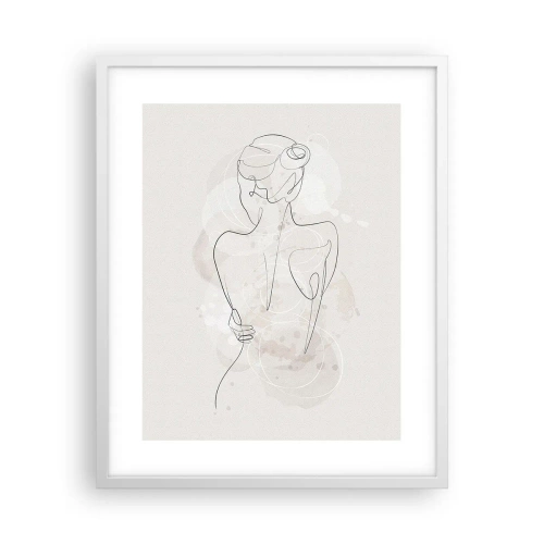 Poszter fekete keretben - Mint egy érzékeny hangszer - 40x50 cm