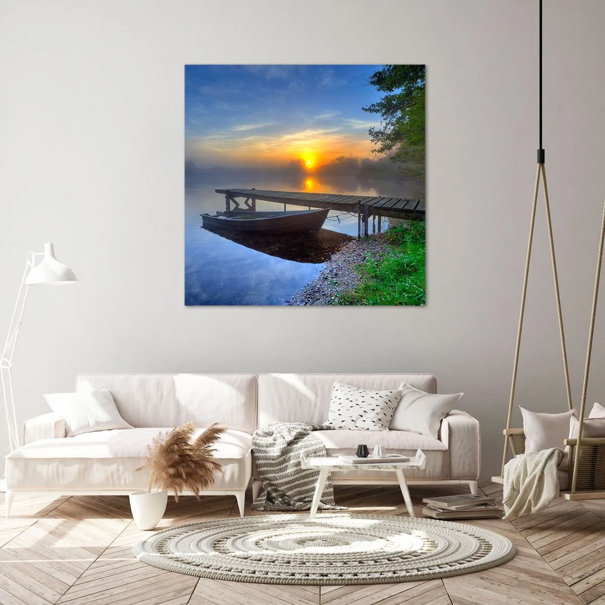 Vászonkép - Hogyan válik a hétköznapi varázslatossá - 70x70 cm