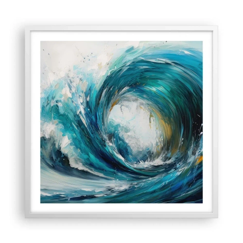 Poszter fekete keretben - Tengeri portál - 60x60 cm