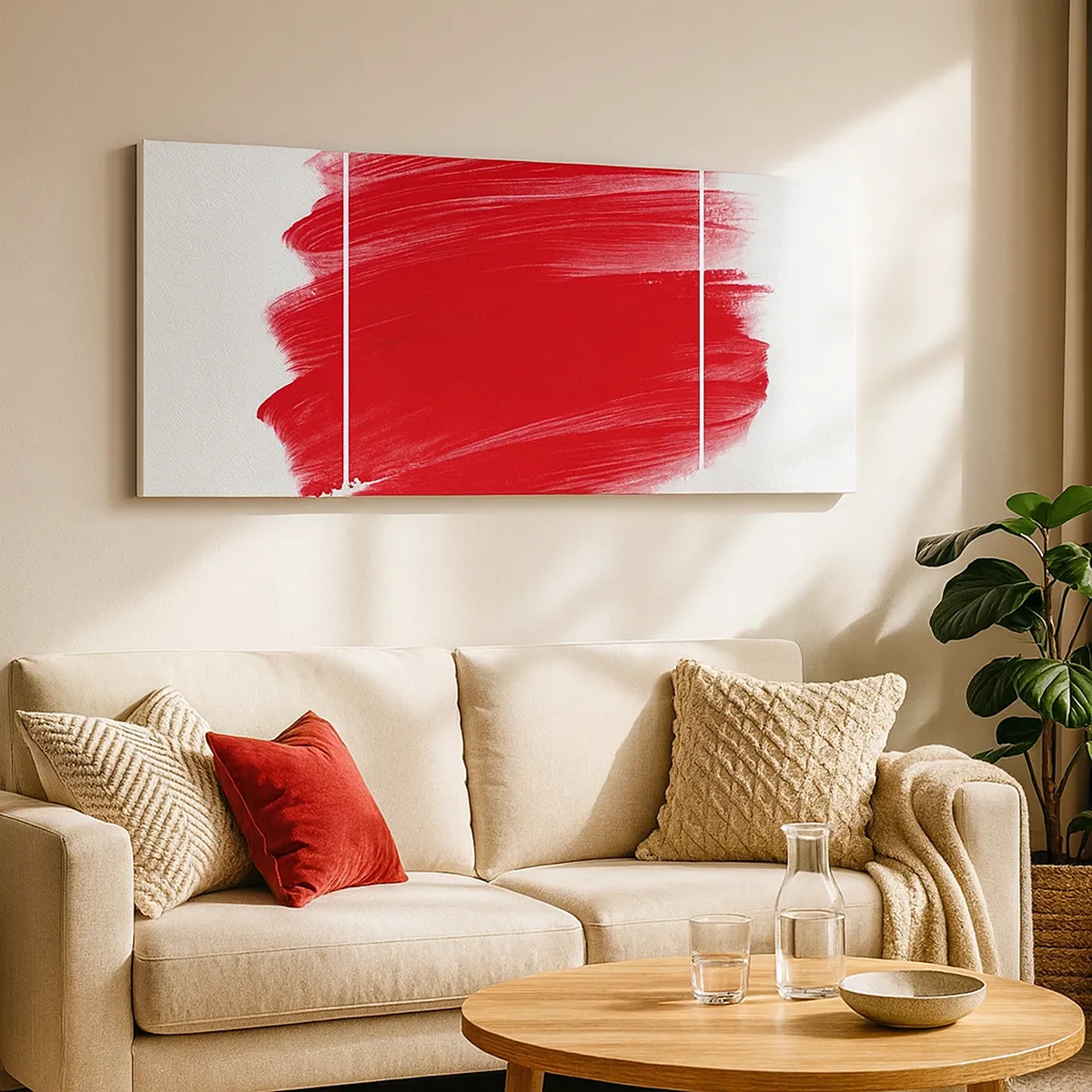 Vászonkép - A kereten kívül - 30x30 cm