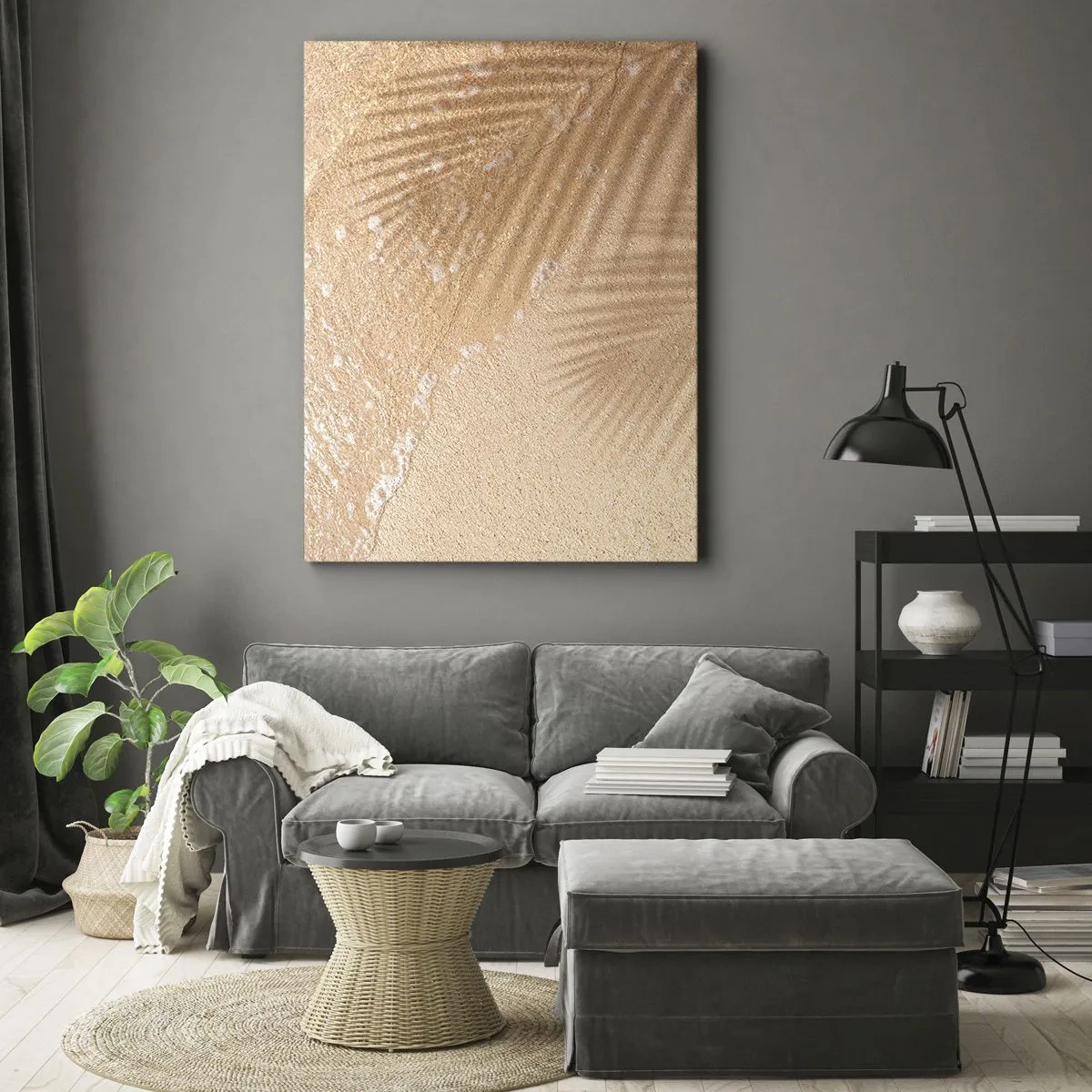 Vászonkép - A forró nyár árnyéka - 50x70 cm