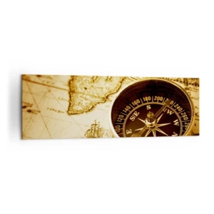 Vászonkép - Keletre, vagy nyugatra? - 160x50 cm