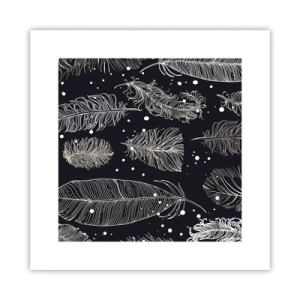 Poszter - Tollas csipke - 30x30 cm