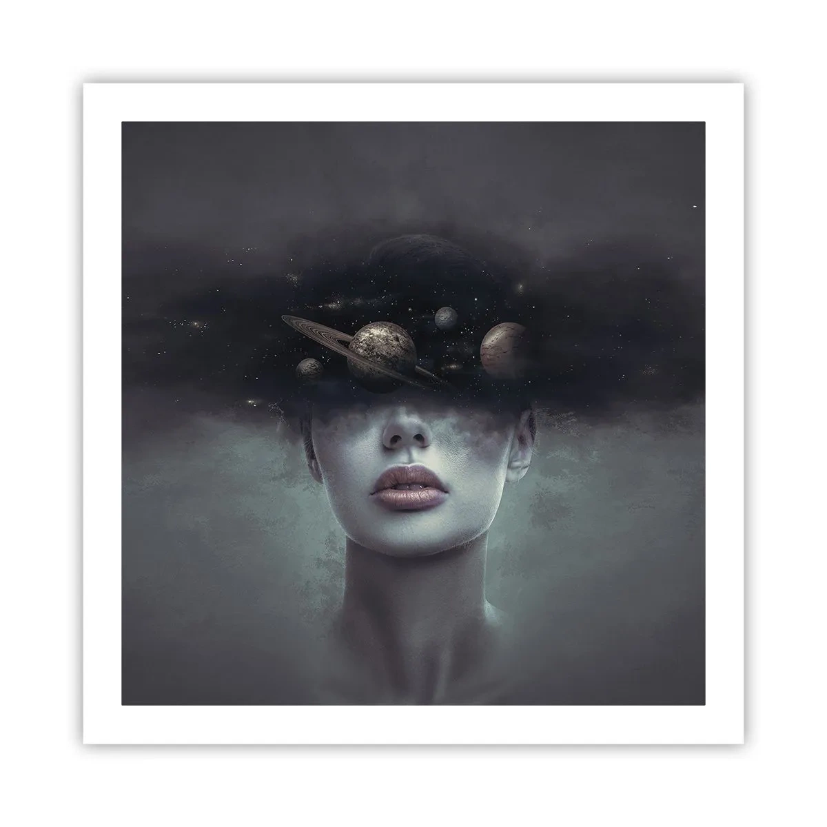 Poszter - És a bolygók megvadulnak... - 60x60 cm