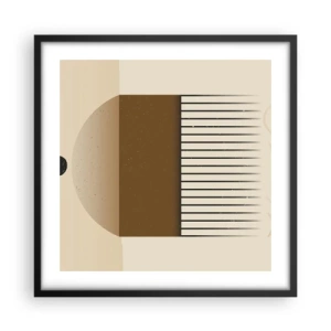 Poszter fehér keretben - Különféle államok - 50x50 cm