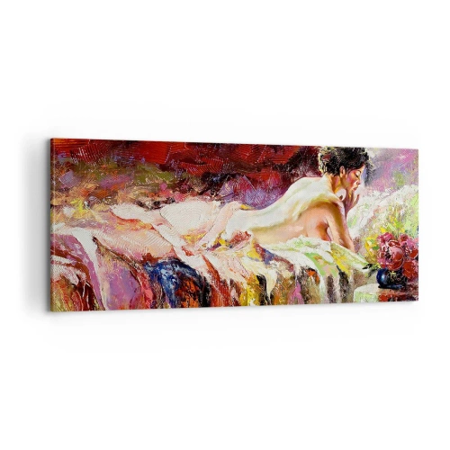 Vászonkép - Töprengő Vénusz - 100x40 cm