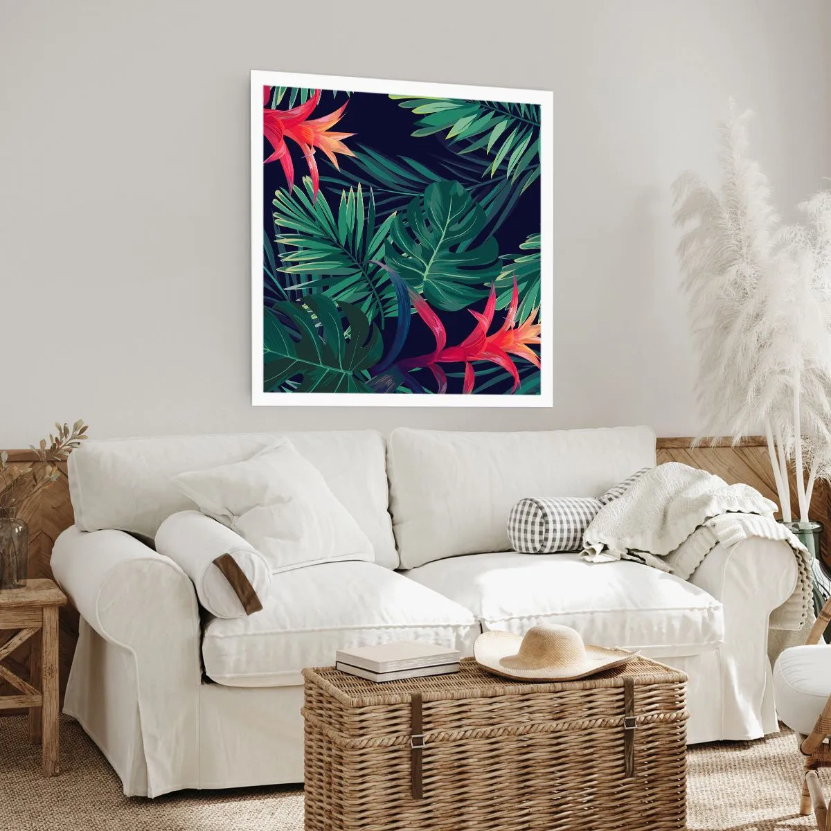 Poszter - Zölden égni - 40x40 cm