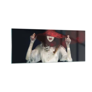 Üveg kép - Furi(fele)ség - 100x40 cm