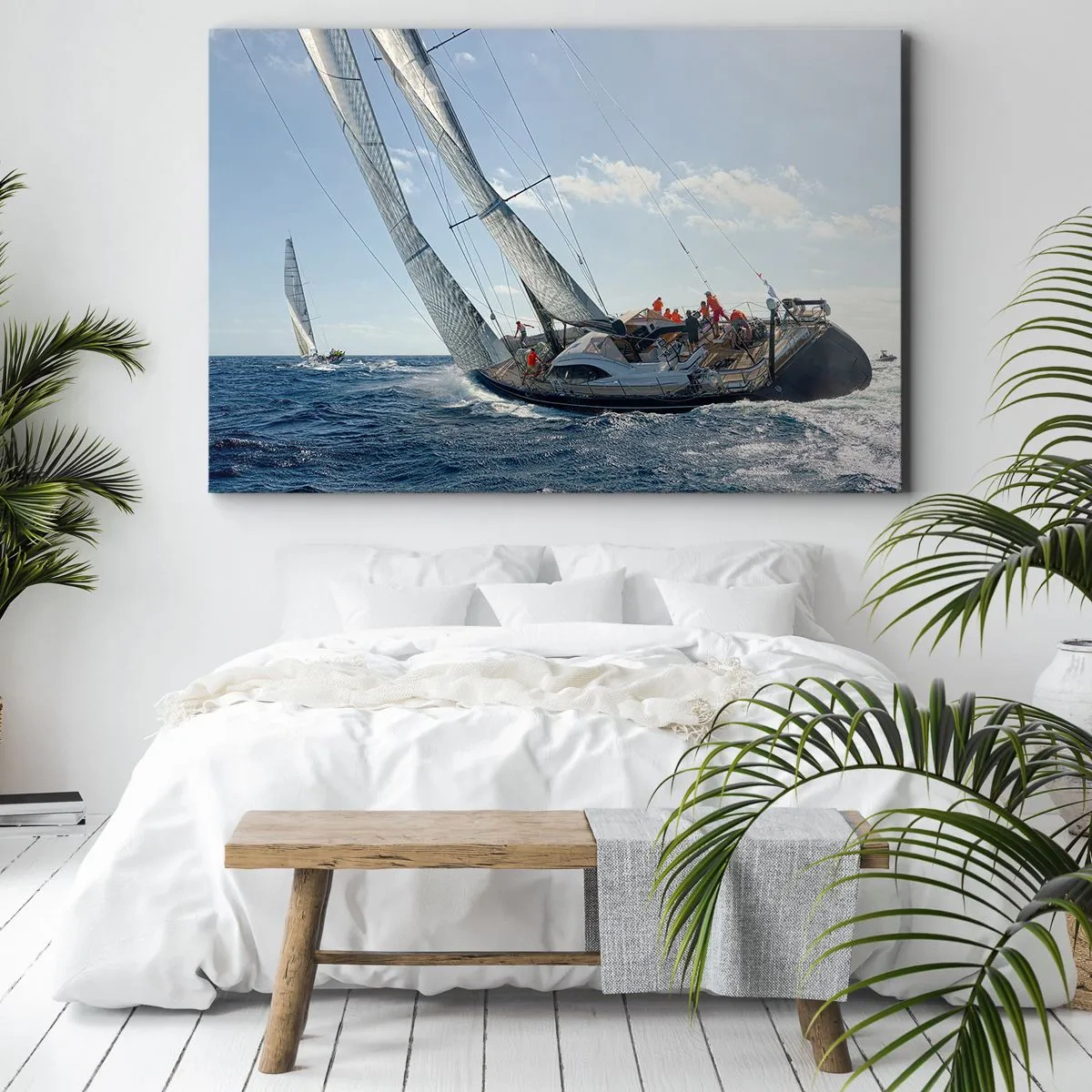Vászonkép - Győzzön a jobbik - 100x70 cm