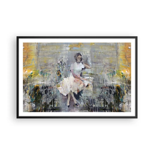 Poszter fehér keretben - Klasszikus és modern - 91x61 cm