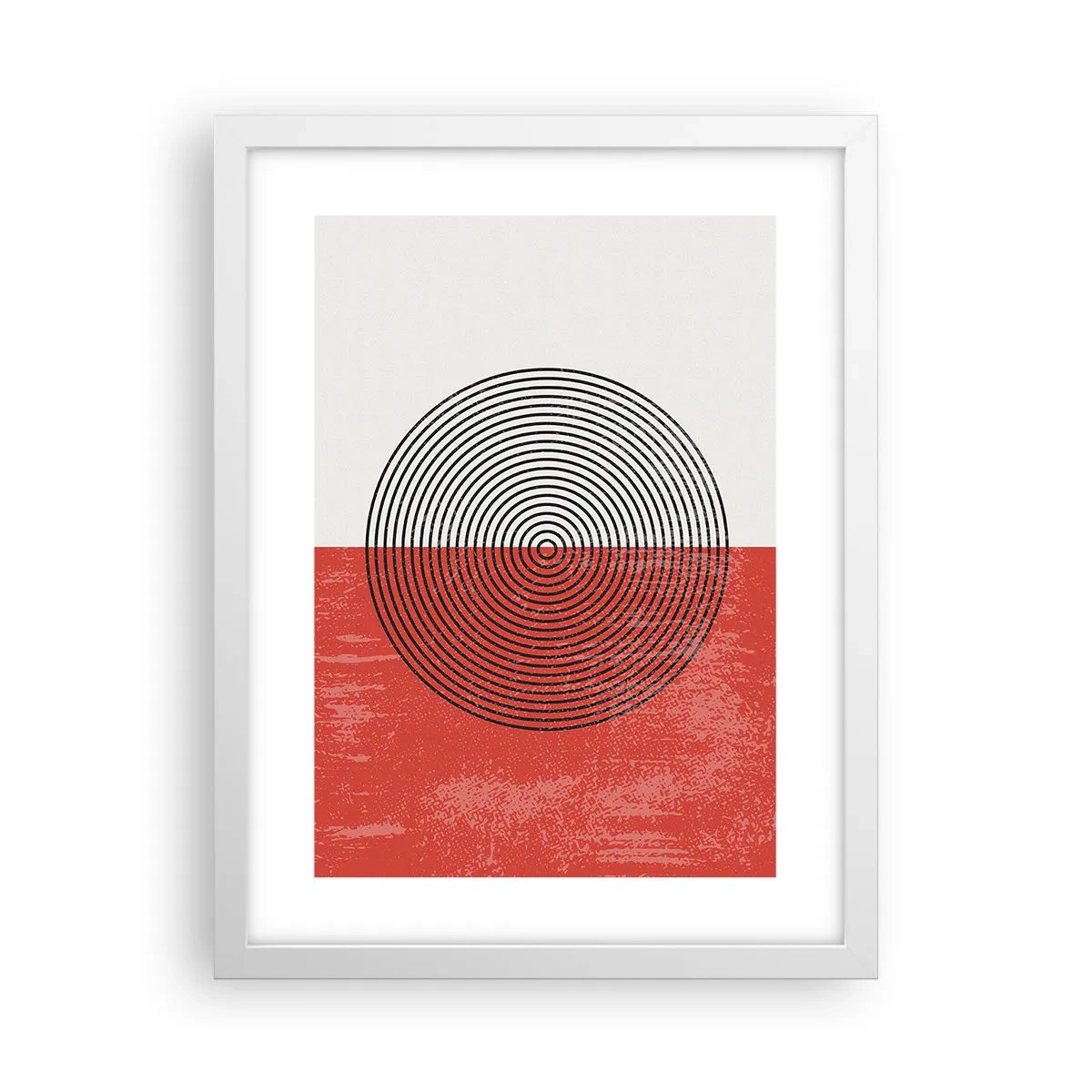 Poszter fekete keretben - Pont a célba - 30x40 cm