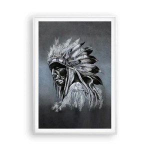 Poszter fekete keretben - Vissza a gyökerekhez - 70x100 cm