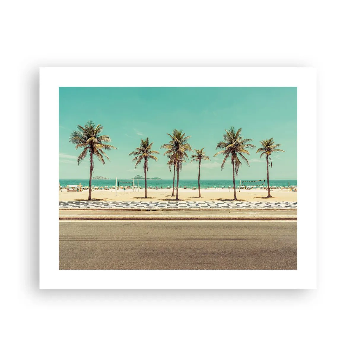 Poszter - A tengerparton - 50x40 cm