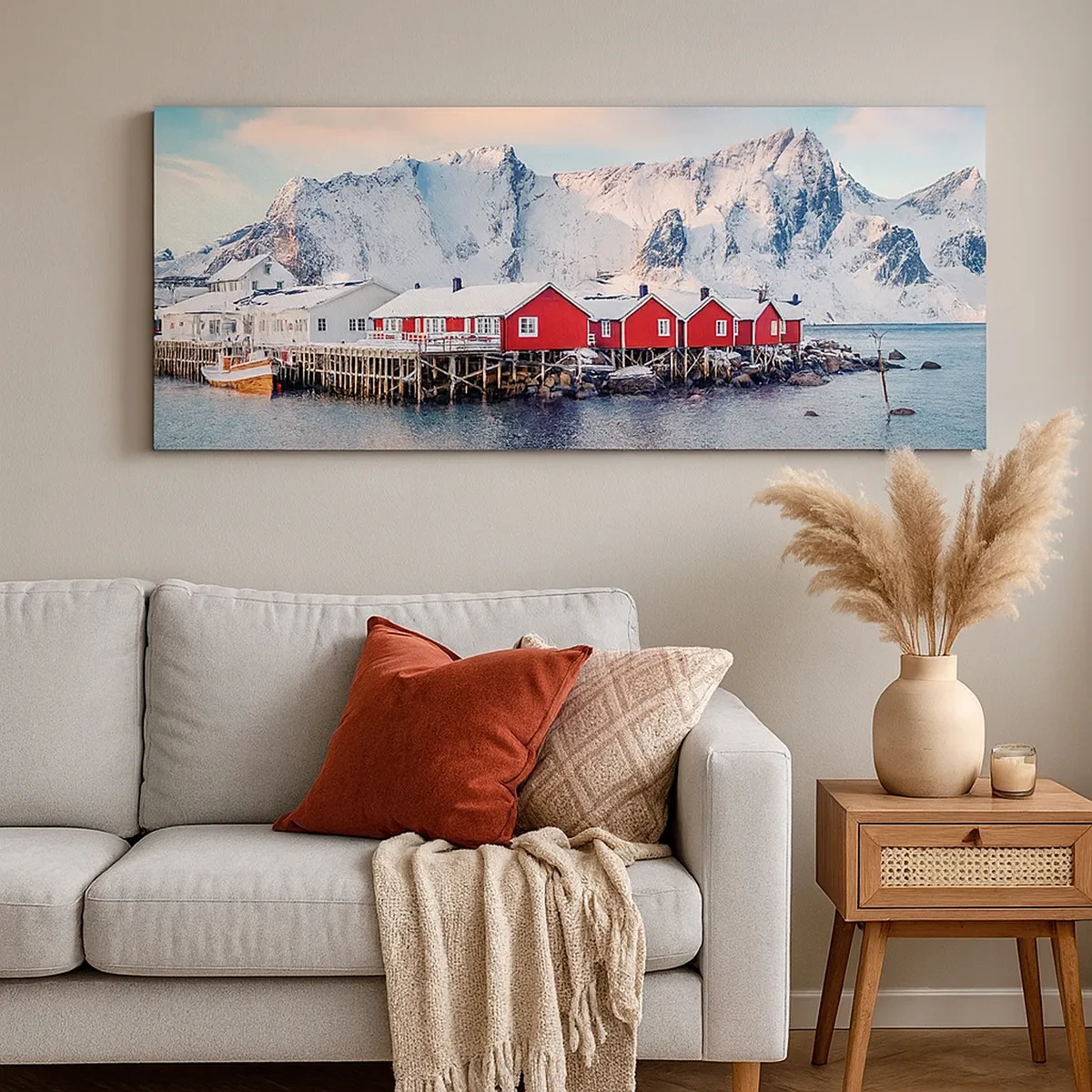 Vászonkép - Északi zug - 30x30 cm