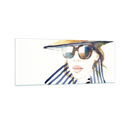 Üveg kép - Florida üdvözli Önt! - 100x40 cm