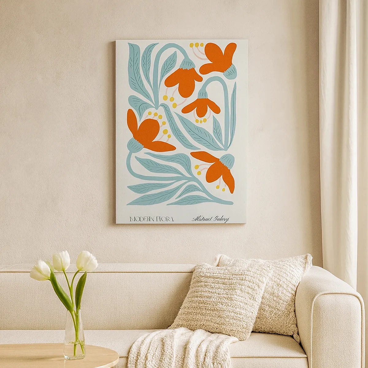 Vászonkép - A föld felé, a nap felé - 50x70 cm