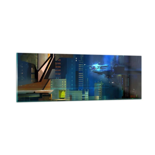 Üveg kép - A közel jövőben - 90x30 cm