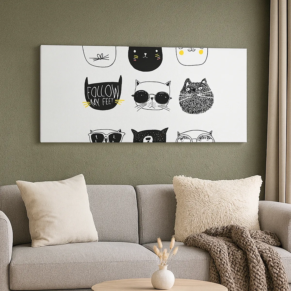 Vászonkép - Mindenki más - 30x30 cm