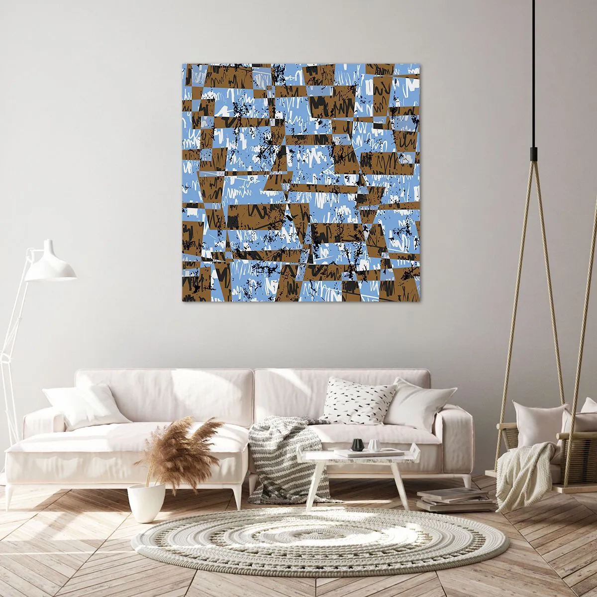 Vászonkép - Nem népies kivágás - 70x70 cm