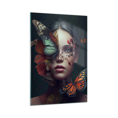 Üveg kép - Egy csodálatos metamorfózis - 70x100 cm