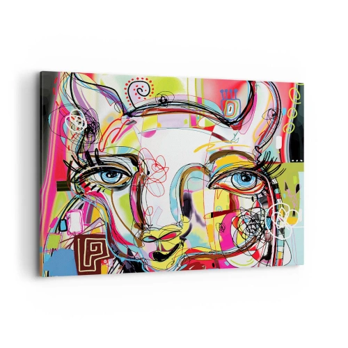 Vászonkép - A macska természetének gazdagsága - 120x80 cm