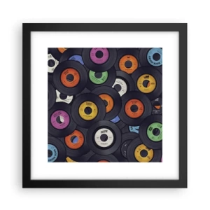 Poszter fehér keretben - A klasszika színei - 30x30 cm