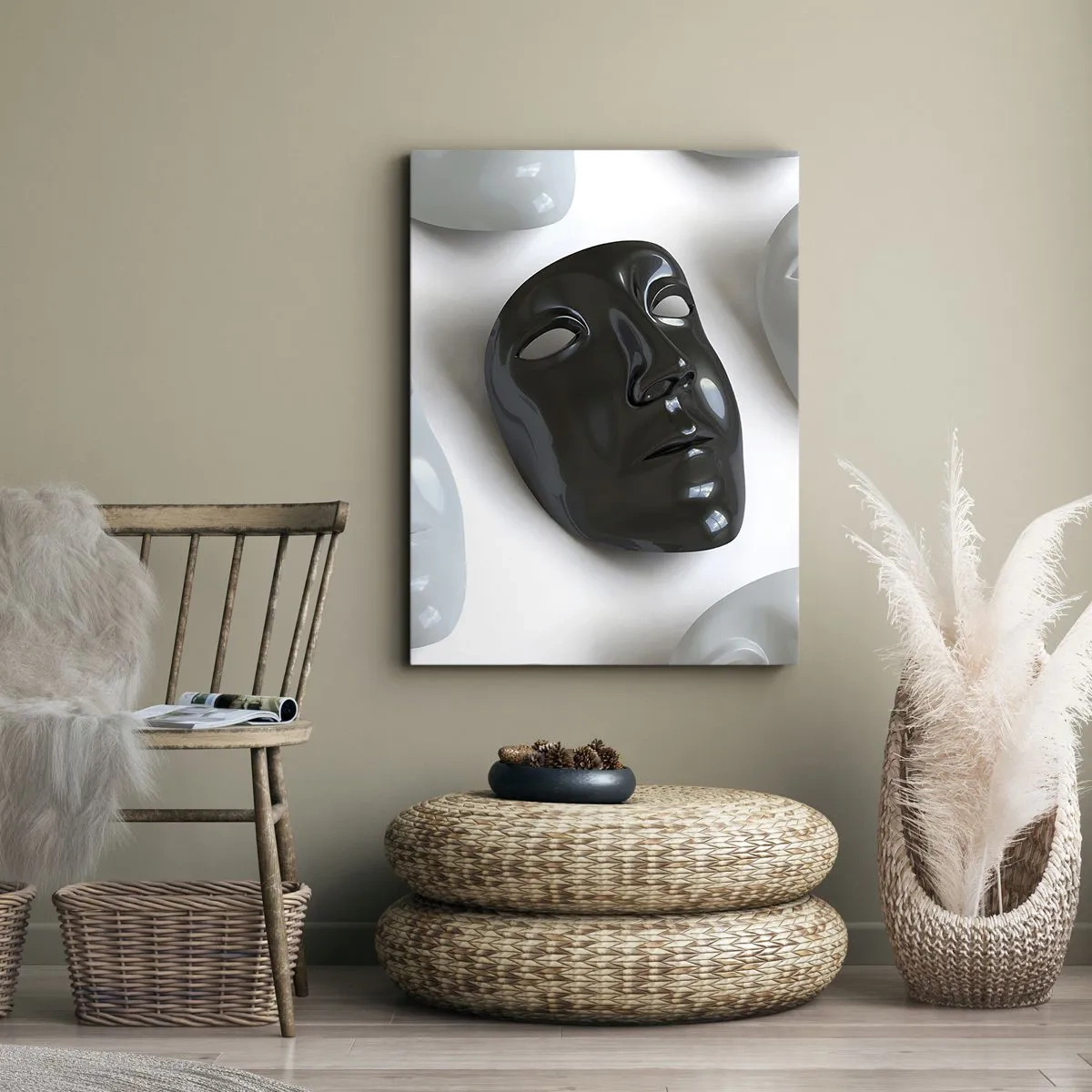 Vászonkép - Hogyan lehet kitűnni? - 50x70 cm