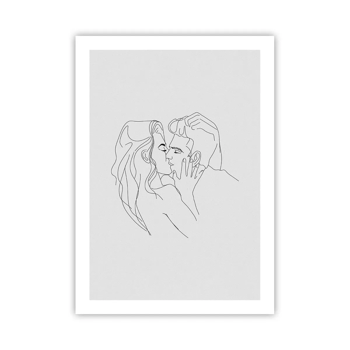 Poszter - Ugyanaz a vonalón - 50x70 cm