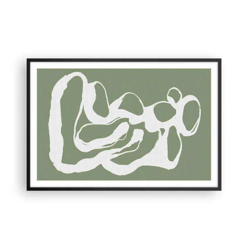 Poszter fehér keretben - A tér hívása - 91x61 cm