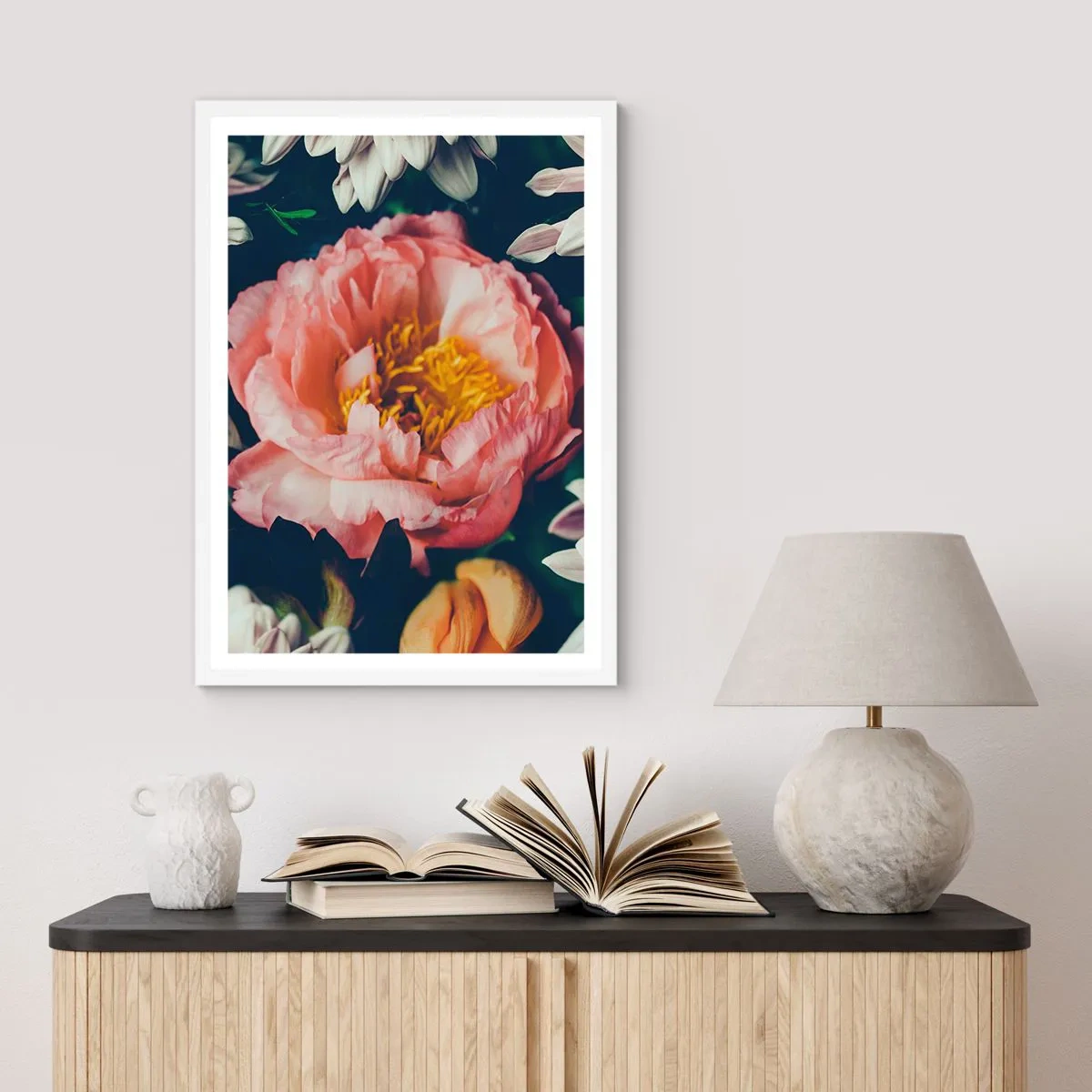 Poszter fekete keretben - Barokk pompával - 40x50 cm