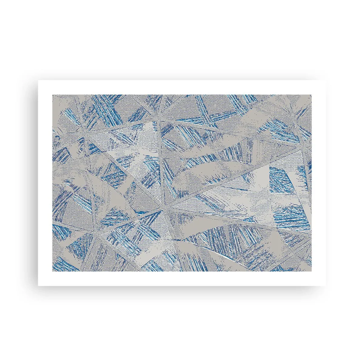 Poszter - A szürkéskék labirintusban - 70x50 cm