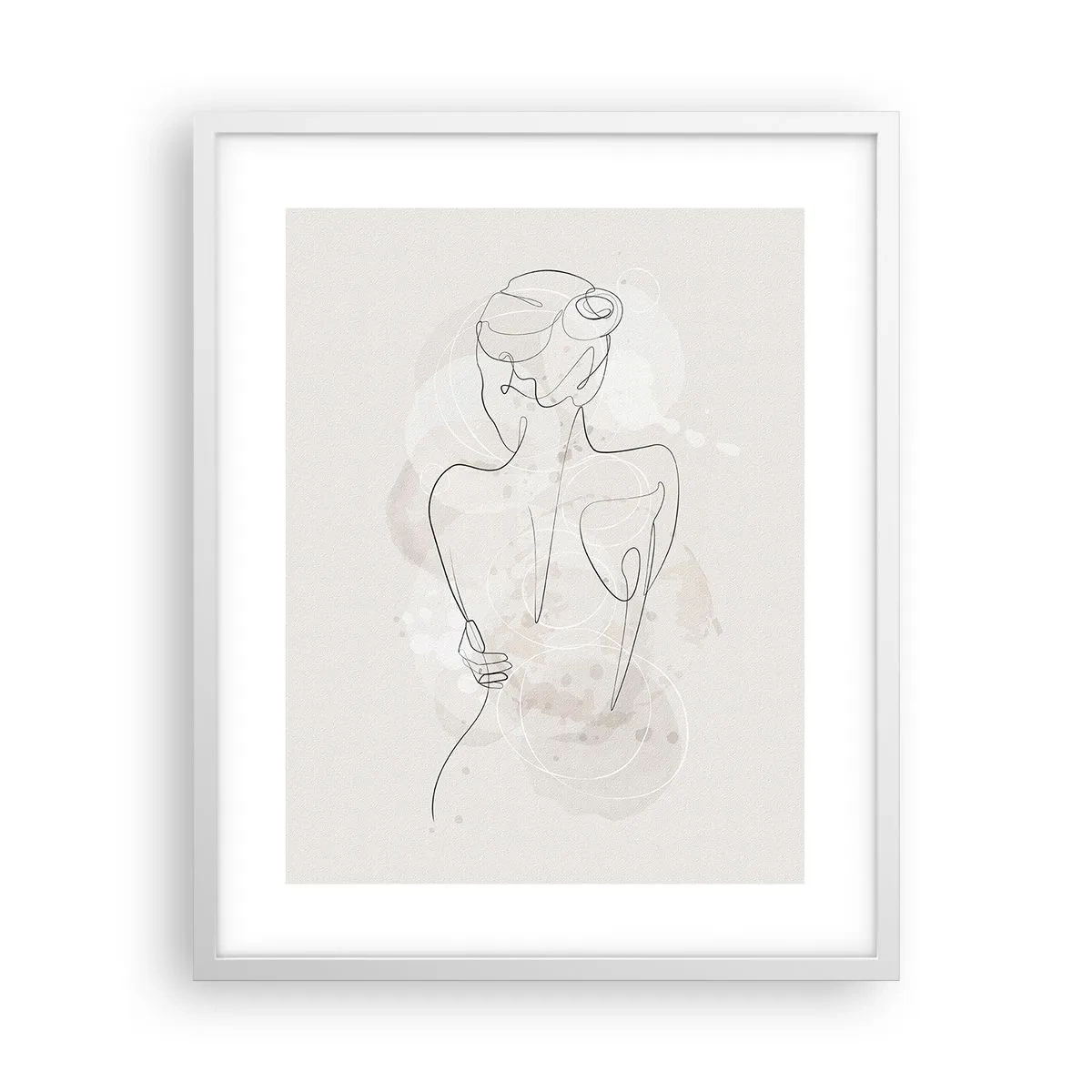 Poszter fekete keretben - Mint egy érzékeny hangszer - 40x50 cm